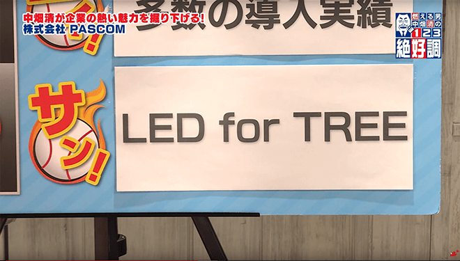 シーン7：LED for TREE